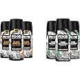 Axe Fine Fragrance Black Vanilla Orange Sandalwood Premium Body Spray 3 Count & Pure Coconut Deodorant Body Spray 3 Count Bundle