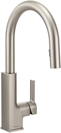 Moen S72308srs Sto One Handle High Arc Pulldown Kitchen Faucet