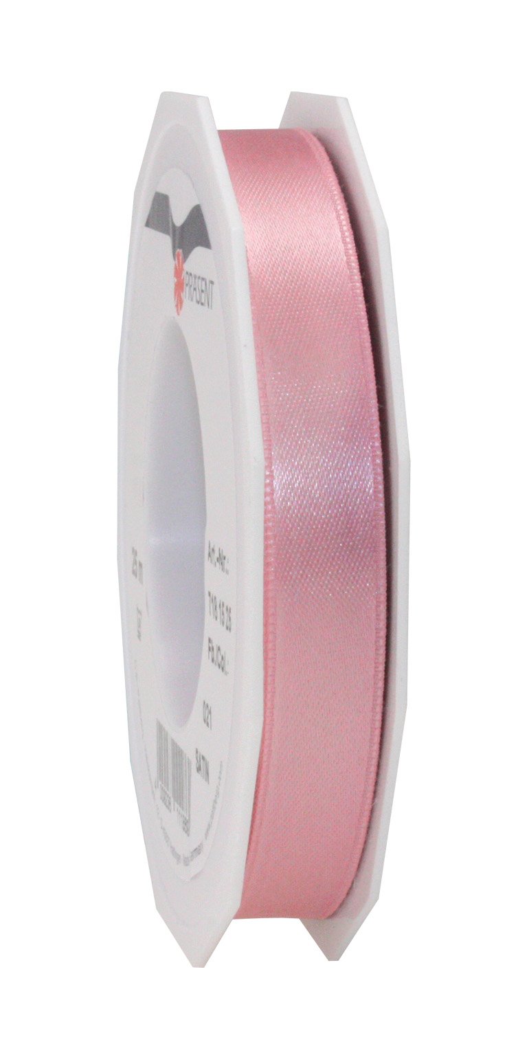 PRÄSENT C.E. Pattberg SATIN antique pink gift ribbon, 27 yards for Wrapping Gifts, 0.59 inches width, Ribbon for Decorating & Crafting, Decorative Ribbon for Gifts, for every occasion