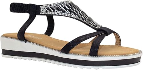 diamante summer sandals
