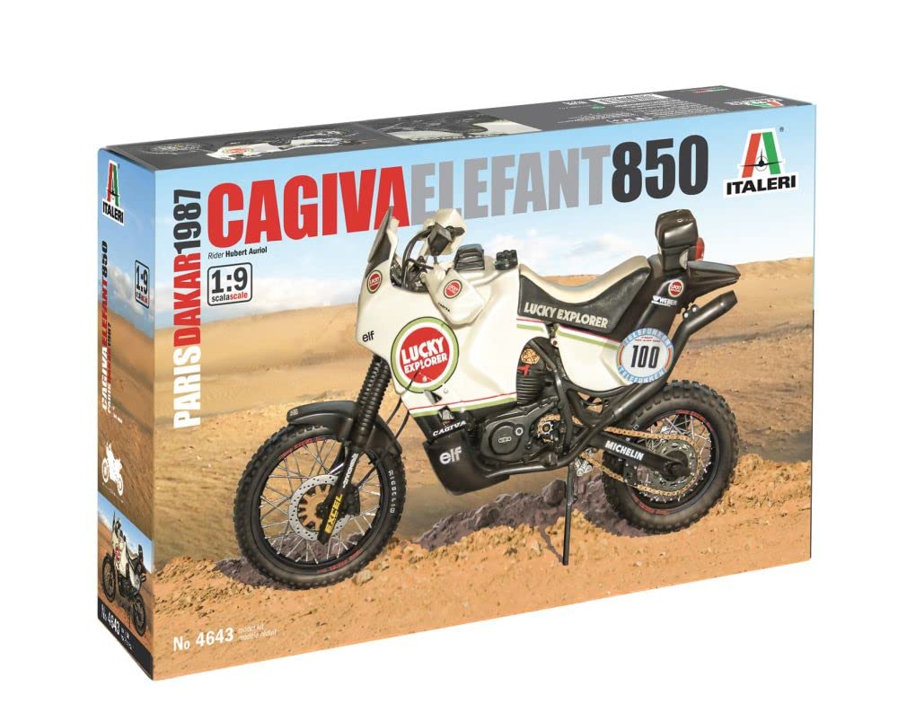 Italeri Bikes - Cagiva Elephant 850 Paris- Dakar 1987