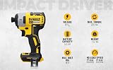 DeWalt DCF887N XR 18V 3 Speed Impact Driver Naked-Body Bare Unit view 2