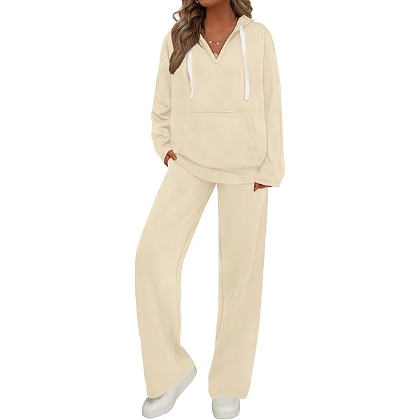 Amazon.com: Waffle Knit Sets for Women 2 Piece V Neck