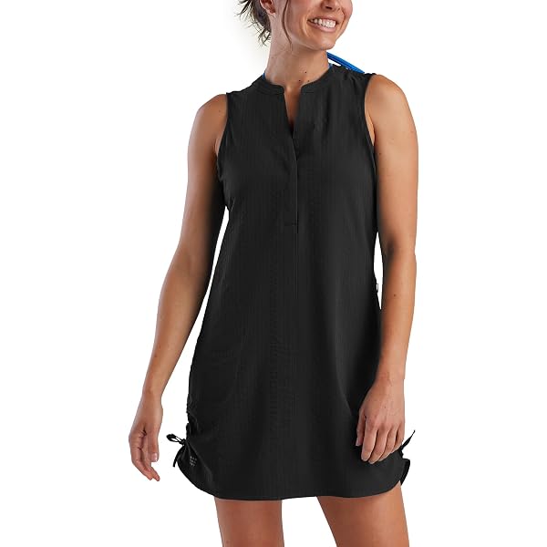 puff sleeve midi dress uk Black Cotton Puff Sleeve Midi Dress – Ro&Zo