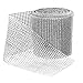 Royal Imports Diamond Sparkling Rhinestone Bling Wrap Ribbon Bulk DIY Roll - Event Decorations, Wedding Cake, Bridal/Baby Shower, Birthday, Arts & Crafts, Party Decorations - 30 Ft - 1 Roll - Silver