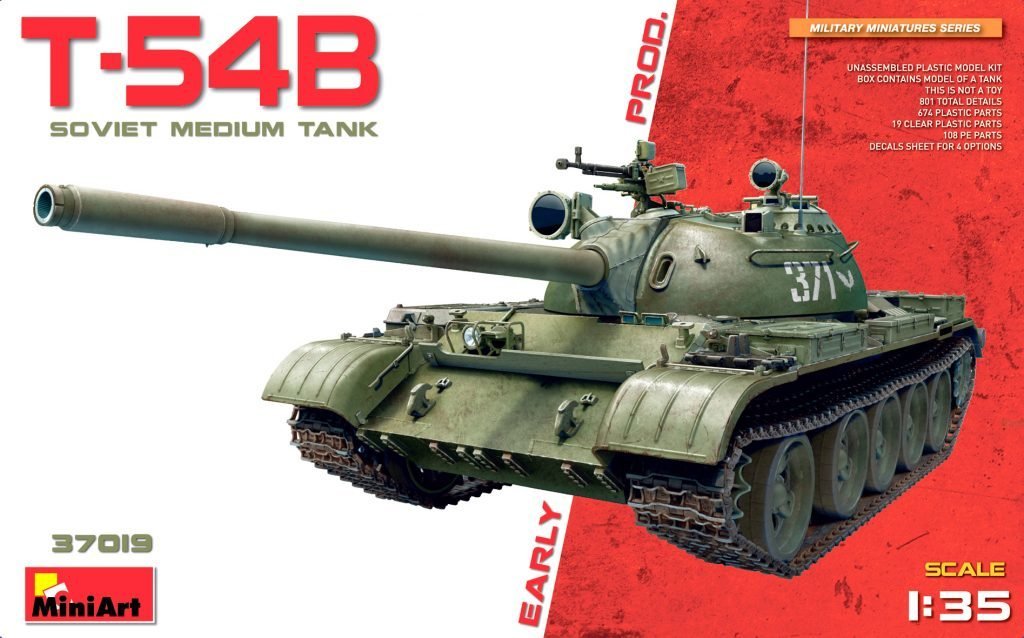 Miniart 1: 35 - T-54B Soviet Medium Tank (Early Prod)