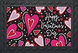 Dancing Hearts Valentine's Day Doormat Primitive Indoor Outdoor 18