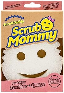 SCRUB DADDY Scrub Mommy Scrubber & Sponge, 1 EA