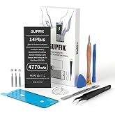 GUPFIX Diagnostic Battery for iPhone 14Plus No Pop-up Unknown Part Warning | No Unknown Part Info High Real Capacity Long Last Time Wireless Charging Support Durable Tool For DIY User Phone Repair Shop