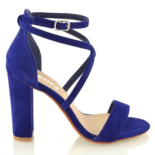 Navy Blue High Heel Sandals Amazon.co.uk