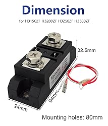 Aigoodele 300A Industrial Solid State Relay SSR
