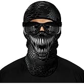 3D Balaclava Ski Mask Motorcycle Full Face Mask Outdoor Tactical Hood Headwear Mask Ghosts Skull Mask Men Women Cycling
