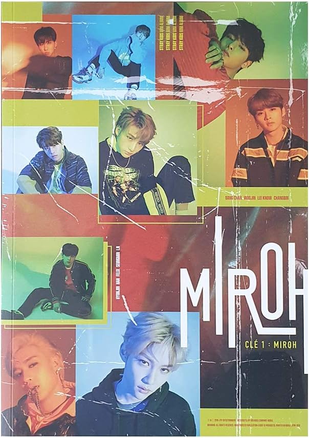 STRAY KIDS 4th Mini CLE 1 : Miroh Album Standard (Miroh Version) CD+Photobook+3 QR Photocards+(Extra 4 Photocards + 1 Double-Sided Photocard)