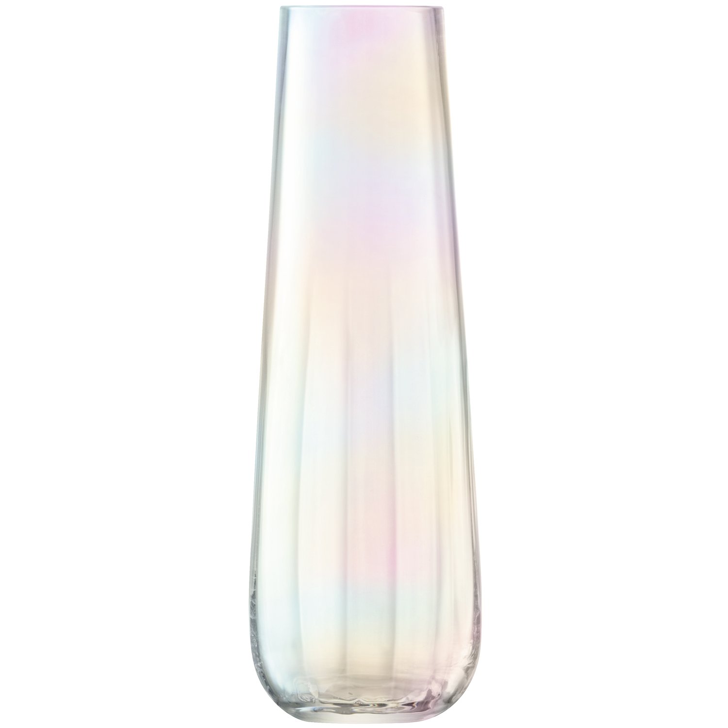 LSA International Pearl Vase H36cm Mother of Pearl| 1 Unit | Mouthblown & Handmade Glass | Hand Painted | PE23