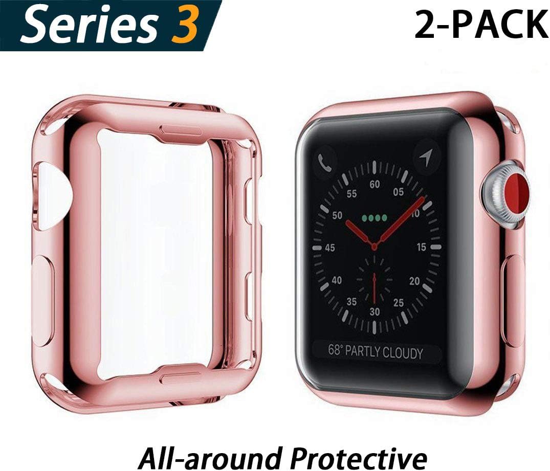YoLin Apple Watch Series 3 Protector de Pantalla, iwatch Cover ...