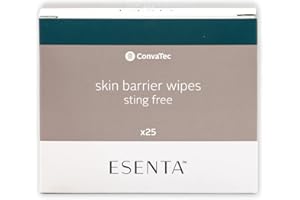 ConvaTec ESENTA Skin Barrier for Protection Around Stomas and Wounds, Silicone Based, Sting and Alcohol Free, 25ct Box (Pack of 1)