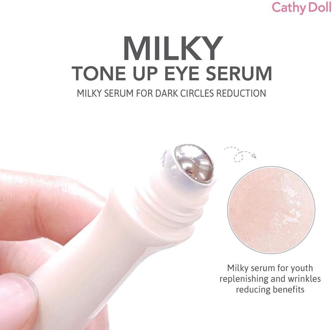 milky tone up eye serum