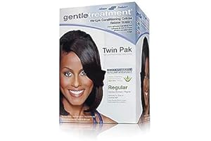 JOHNSON & JOHNSON gentletreatment no lye relaxer (twin pack)