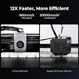 Creality K1 Max 3D Printer High-Speed 600mm/s 300x300x300mm AI Auto Leveling view 2