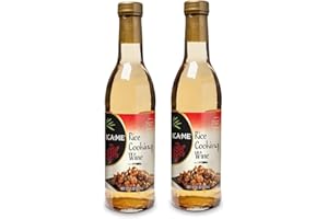 KA-ME Vinegar Rice Cooking Wine - Versatile Flavor Enhancer for Sauces, Marinades, Glazes, Stir-Fries & Your Favorite Recipes - Gluten-Free, Preservative-Free, Cooking Essential - 12.7 oz (Pack of 2)