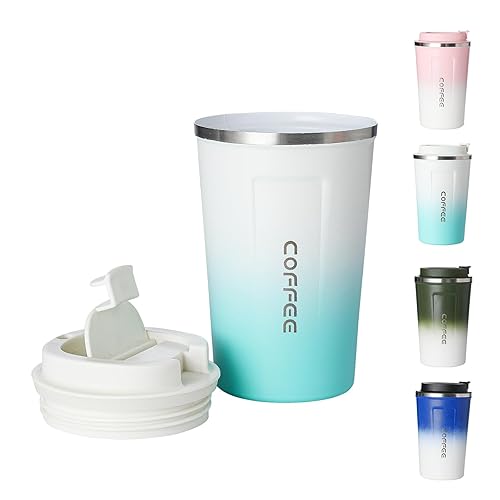 Avovy 14 OZ Coffee Travel Mug Interior Ceramic Coating Insulated