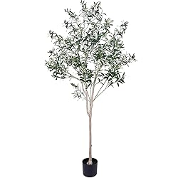 Artificial Olive Tree for Living Room Decor, 6FT