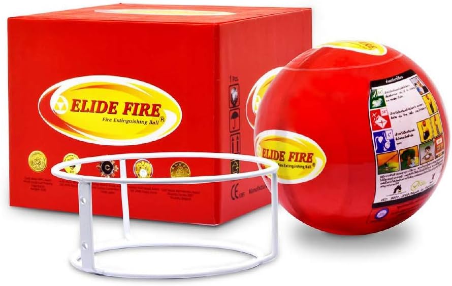 Mini ELIDE FIRE Extinguishing Ball Automatic Surveillance Firefighting 4"