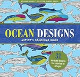 Ocean Designs Adult Coloring Book (31 stress-relieving designs) (Studio) by 