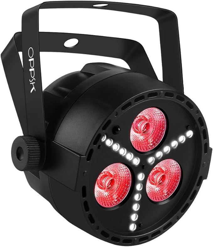 LED Stage Lights, OPPSK RGB+UV+SMD Strobe MultiEffects Par