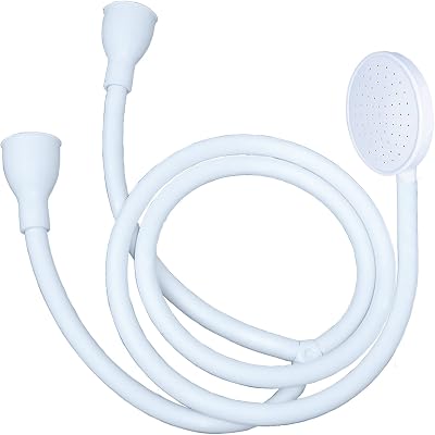 Blue Canyon Vector Double Tap Shower Attachment White ~1.2m