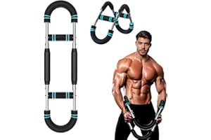 LUTANGTIANHE Twister Arm Trainer,60-100 lbs Adjustable Arm Trainer for Men with Chest Clip Muscle,Portable Chest Trainer for Men Home & Gym,Detachable Chest Workout Equipment for Upper Body Strength Training