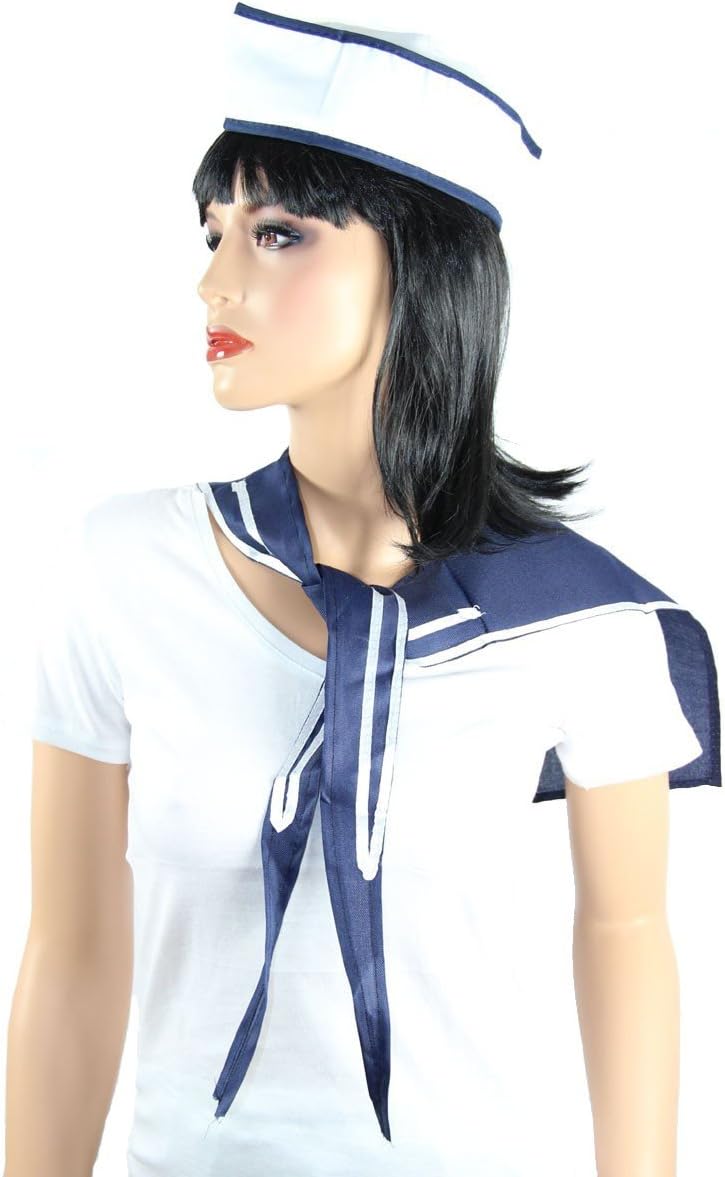 sailor girl hat and scarf