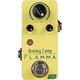 FLAMMA FC21 Compressor Pedal Electric Guitar Effects Pedal Classic Optical Compressing Effect True Bypass