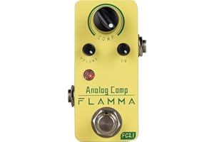 FLAMMA FC21 Compressor Pedal Electric Guitar Effects Pedal Classic Optical Compressing Effect True Bypass