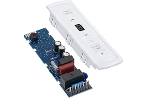 IURILA 297370600 Freezer Electronic Control Board Compatible with Frigidaire, Crosley Refrigerator User Control Display Board Assembly 297366100 297241800