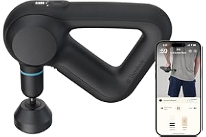 TheraGun Therabody Prime (5th Generation) - Deep Tissue Percussion Therapy Massage Gun - Bluetooth Enabled, Personal Massager for Pain Relief in Neck, Back, Leg, Shoulder and Body (Black)