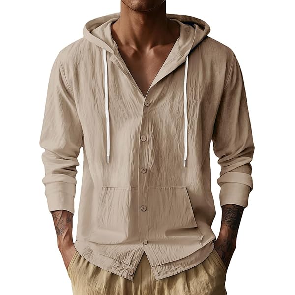 【HTS】COTTON LINEN HOODED PULL SHIRT HTS】 COTTON HOODED PULL（シャツ／ブラウス）｜journal standard