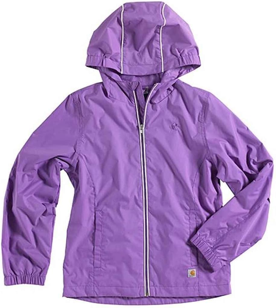 Carhartt Kids CP9452 Kid's Packable Hooded Rain Jacket