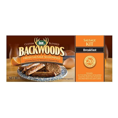 LEM Products Backwoods Breakfast Fresh Sausage Seasoning Kit