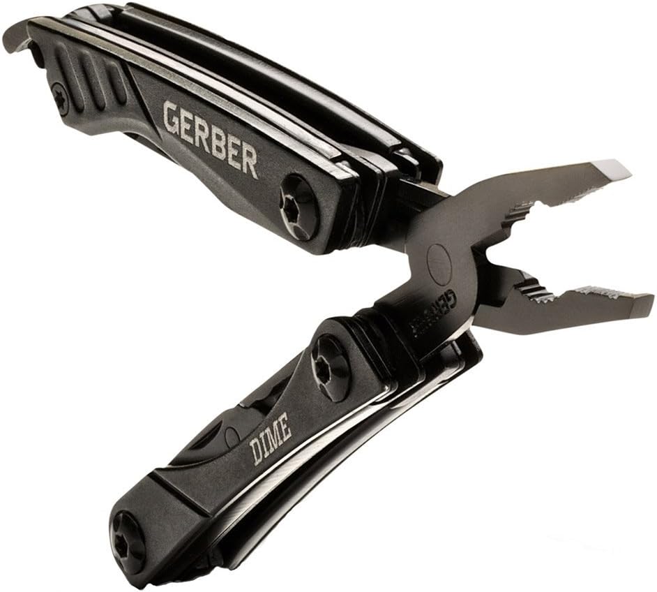 Gerber 30-000469 Dime Mini Multi-Tool, Black - Multitools - 