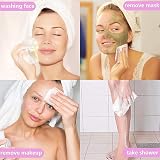 Lanjue 10Pcs Muslin Face Cloths 30x30 cm Reusable Makeup Remover Towels view 6