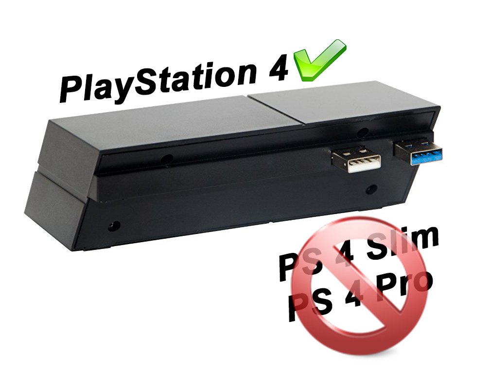 PlayStation 4 USBHub 5Port (1x USB 3.0, 4x USB 2.0) (nicht für PS4