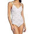 Bali womens Lace Body Shaper, Lace 'N Smooth Firm-control Shapewear, Built-in Underwire Bra