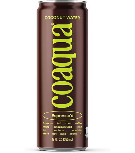 Amazon.com : Zola Coconut Water with Espresso 17.5 Ounce (Pack of