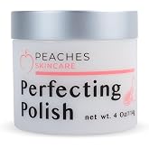 Peaches Skin Care Perfecting Polish - Vegan Face Exfoliator, 4 oz | Vegan face exfoliator with sugar, lavender and arnica montana to gently polish delicate skin for a smoother-looking texture.