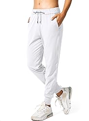 SANTINY Women's Joggers Pants Pockets Drawstring