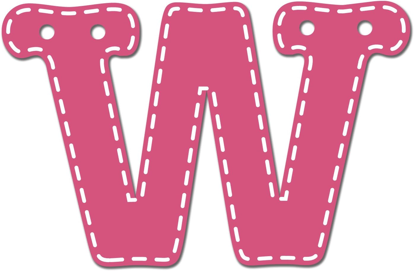 CoCaLo Mix & Match Pink Hanging Letter, W