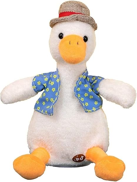 Amazon Co Jp ぬいぐるみ ぬいぐるみ 人形 ぬいぐるみ 人形 おもちゃ 子供のためのおもちゃを話す 子供のためのアヒルを話す あなたが言うことを繰り返す ホーム キッチン