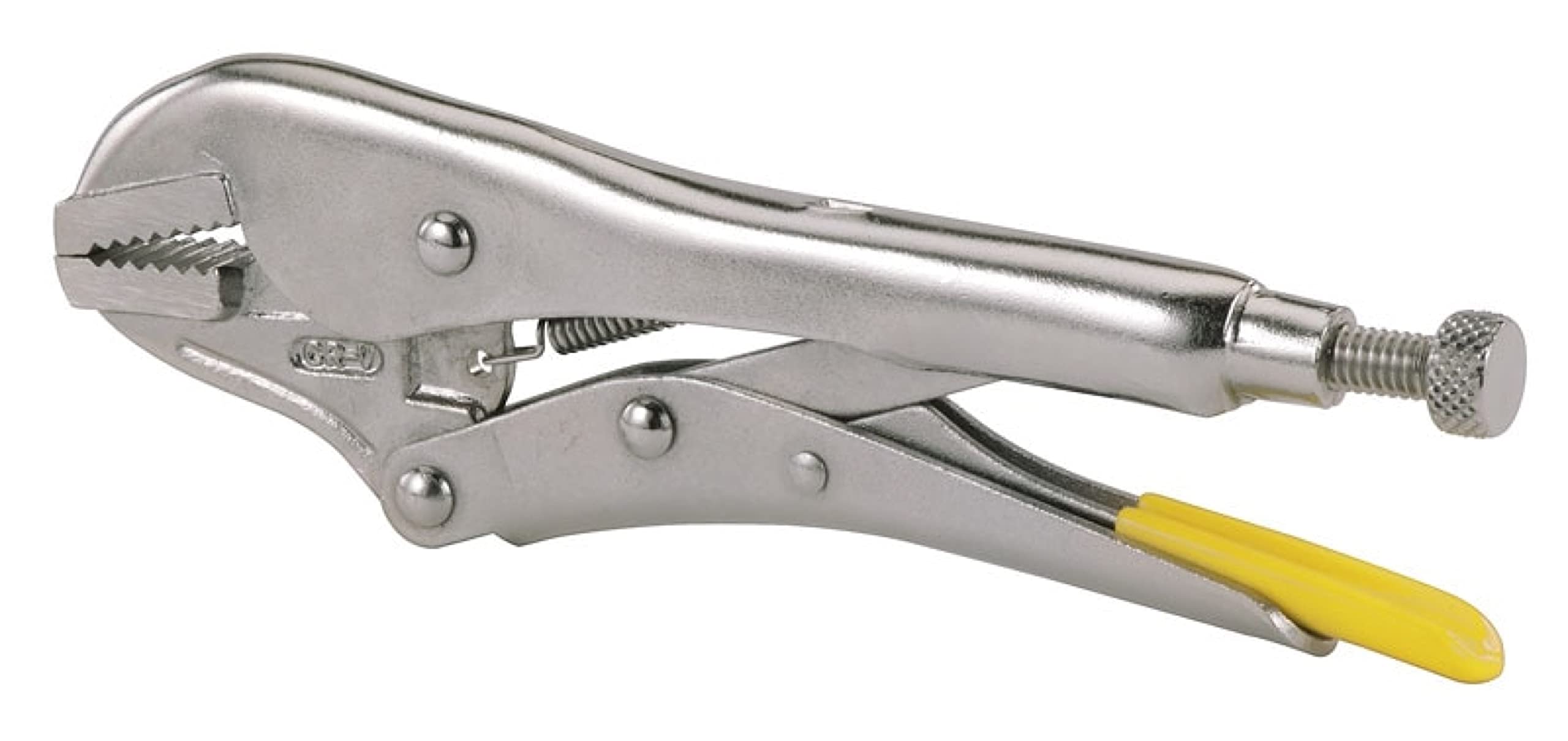 Stanley 084811 Locking Pliers 7-inch Straight Jaw, Silver