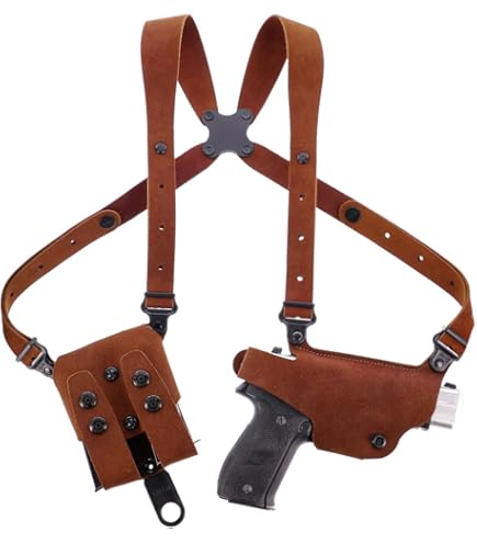 Amazon.com : Galco Jackass Shoulder Leather Holster, Glock 17